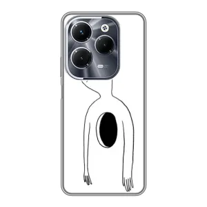 Чехлы со смыслом для Infinix Hot 40 Pro (Пустота)