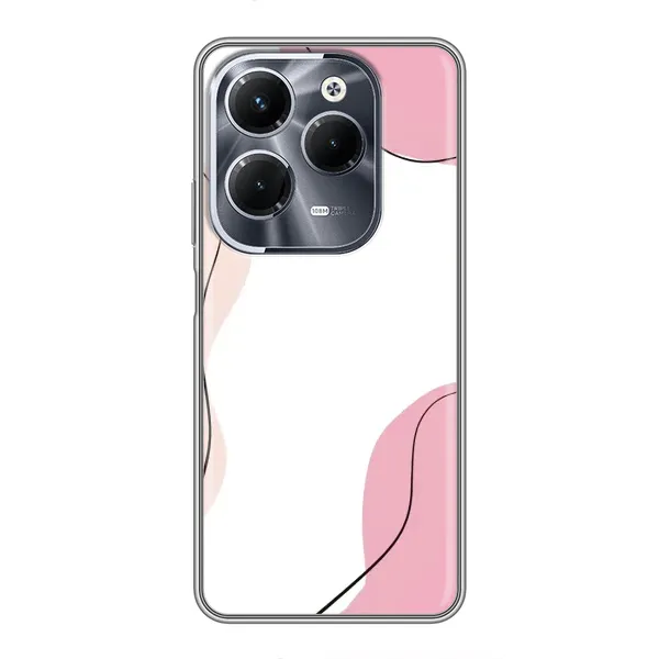 Чехол с рисунком «Розовый фон» для Infinix Hot 40 Pro Чехол с рисунком «Розовый фон» для Infinix Hot 40 Pro