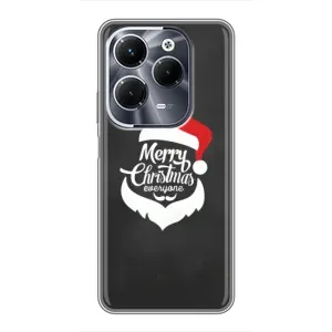 Чехол Санта Клаус для Infinix Hot 40 Pro (Санта Крисмас)