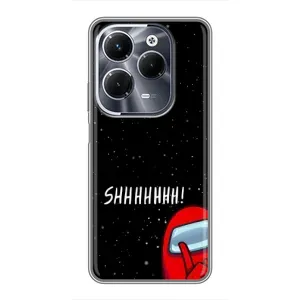 Чехол "Амонг Ас" для Инфиникс ХОТ 40 Про (SHHHHH)