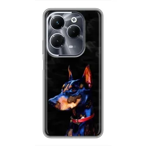 Бампер для Infinix Hot 40 Pro з картинкою "Песики" (Собака Мопсік)