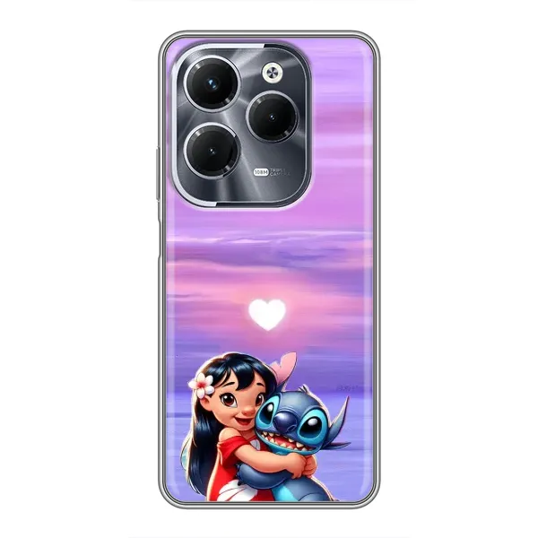 Чехол с рисунком «Стич и Лило» для Infinix Hot 40 Pro Чехол с рисунком «Стич и Лило» для Infinix Hot 40 Pro