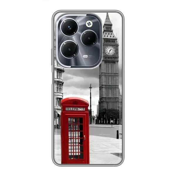 Чехол с рисунком «TELEPHONE» для Infinix Hot 40 Pro Чехол с рисунком «TELEPHONE» для Infinix Hot 40 Pro