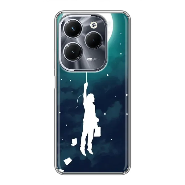 Чехол с рисунком «To The moon» для Infinix Hot 40 Pro Чехол с рисунком «To The moon» для Infinix Hot 40 Pro