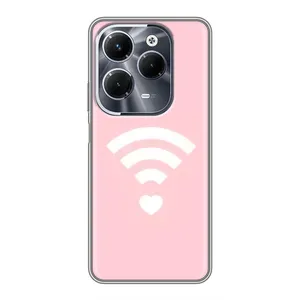 Силиконовые Чехлы Любимому человеку для Infinix Hot 40 Pro (WiFi Love)