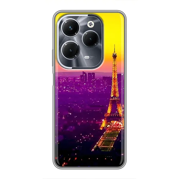 Чехол с рисунком «Яркая башня» для Infinix Hot 40 Pro Чехол с рисунком «Яркая башня» для Infinix Hot 40 Pro