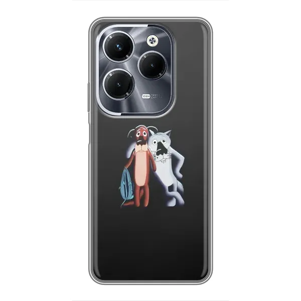 Чехол с рисунком «Шо, опять» для Infinix Hot 40 Pro Чехол с рисунком «Шо, опять» для Infinix Hot 40 Pro