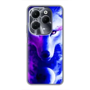 Чехол с Волком на Infinix Hot 40 (Арт-Волк)
