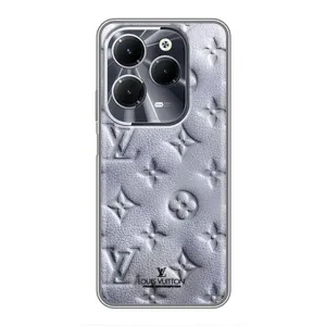Текстурний Чохол Louis Vuitton для Інфінікс ХОТ 40 (Білий ЛВ)