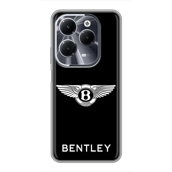 Чехол с рисунком «Logo Bentley» для Infinix Hot 40 Чехол с рисунком «Logo Bentley» для Infinix Hot 40