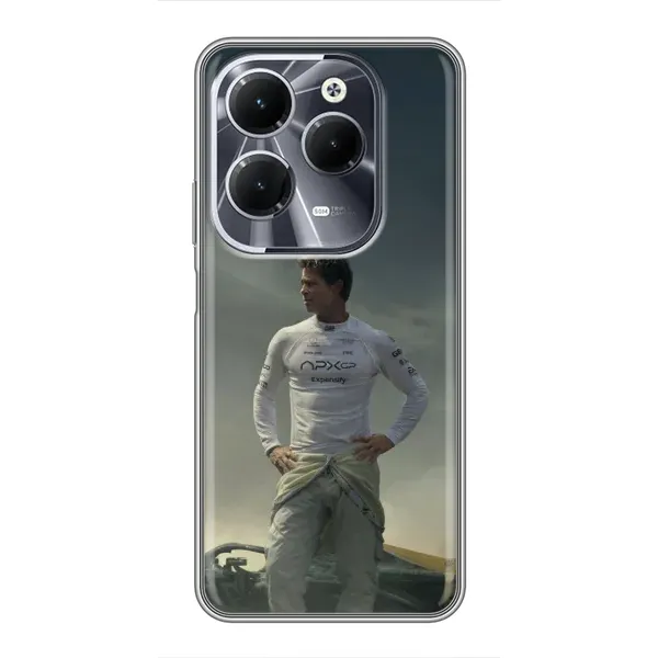 Чехол с рисунком «Бред Питт» для Infinix Hot 40 Чехол с рисунком «Бред Питт» для Infinix Hot 40