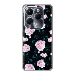 Чохли з принтом Троянд для Infinix Hot 40 (Чайні троянди)
