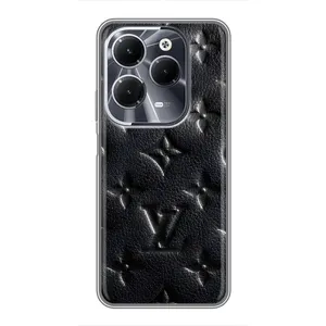 Текстурний Чохол Louis Vuitton для Інфінікс ХОТ 40 (Чорний ЛВ)