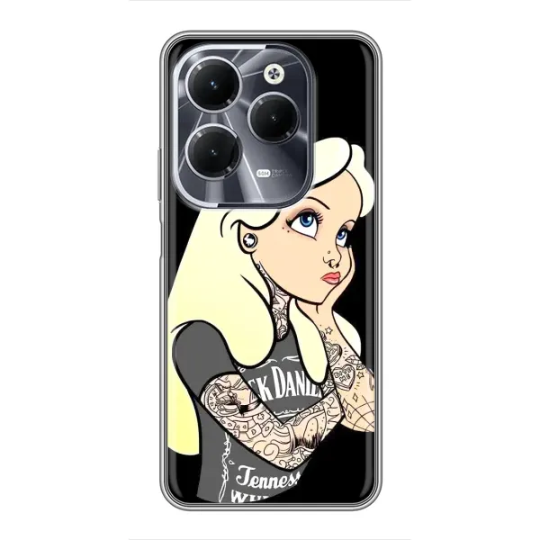 Чехол с рисунком «Девушка обиделась» для Infinix Hot 40 Чехол с рисунком «Девушка обиделась» для Infinix Hot 40
