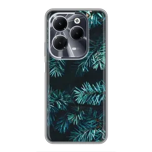 Чехол Новогодняя Елка на Infinix Hot 40 (Ель)