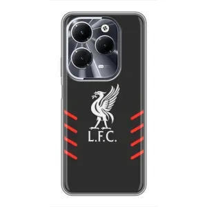 Силиконовые Чехлы принт Футбол на Infinix Hot 40 (Эмблема Liverpool)