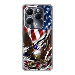 Чохол Прапор USA для Infinix Hot 40 (Прапор USA)