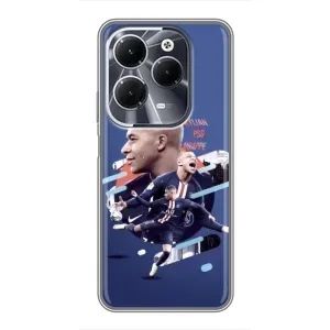 Чехол (TPU) с Футболистом на Infinix Hot 40 (Килиан)