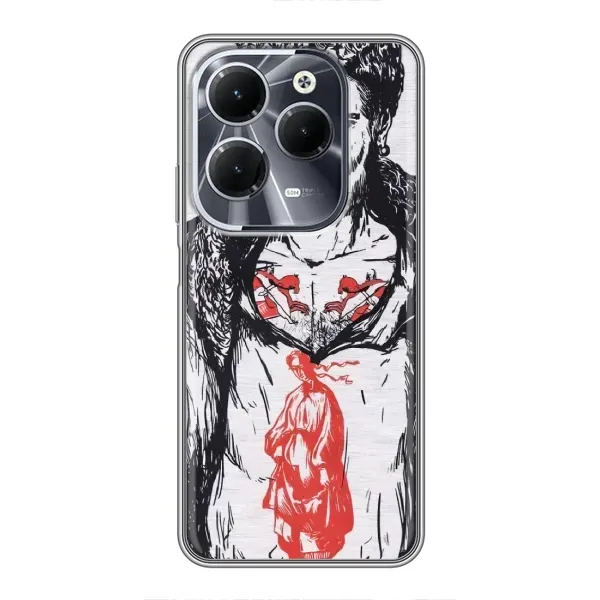 Чехол с рисунком «Кобзарь» для Infinix Hot 40 Чехол с рисунком «Кобзарь» для Infinix Hot 40