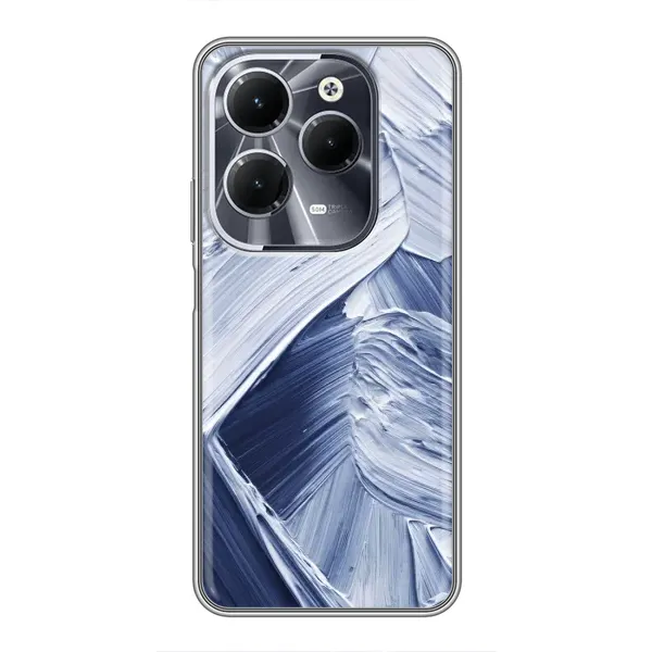 Чехол с рисунком «Краски мазки» для Infinix Hot 40 Чехол с рисунком «Краски мазки» для Infinix Hot 40