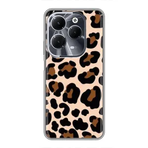 Чохол з леопардовим принтом на Infinix Hot 40 (Леопардовий принт)