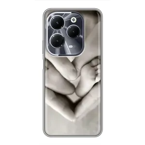 Чехлы для МАМЫ на Infinix Hot 40 (Любящие руки)