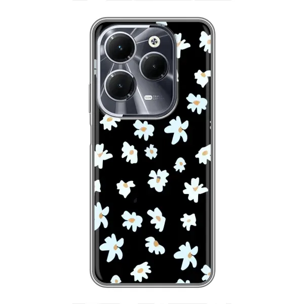Чехол с рисунком «Маленькие ромашки» для Infinix Hot 40 Чехол с рисунком «Маленькие ромашки» для Infinix Hot 40