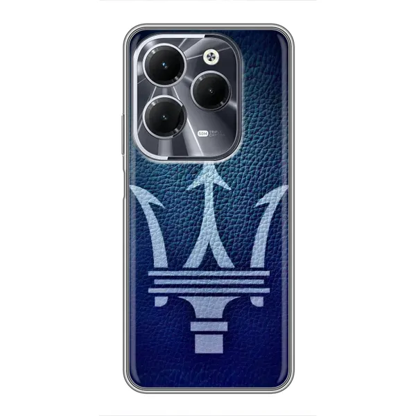Чехол с рисунком «Лого Maserati» для Infinix Hot 40 Чехол с рисунком «Лого Maserati» для Infinix Hot 40