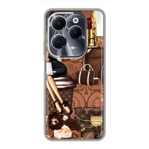 Чохол Стиль Louis Vuitton на Infinix Hot 40 (Мода Луі Віттон)