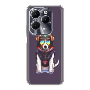 Чехол с принтом Собаки Патрон для Infinix Hot 40 (Модный Патрон)