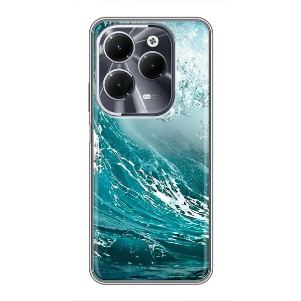 Чехол с рисунком «Морская волна» для Infinix Hot 40 Чехол с рисунком «Морская волна» для Infinix Hot 40