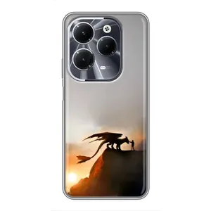Чехол дракон Беззубик для Infinix Hot 40 (Мультиик Беззубик)