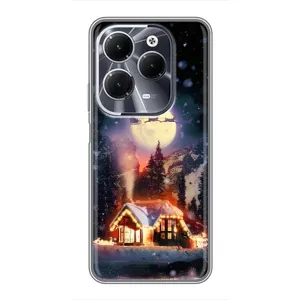 Чехлы на Новый Год Infinix Hot 40 (Настроение зимнее)