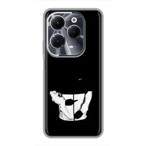 Силіконовый Чохол на Infinix Hot 40 з картинкою НАЙК (Nike стиль)