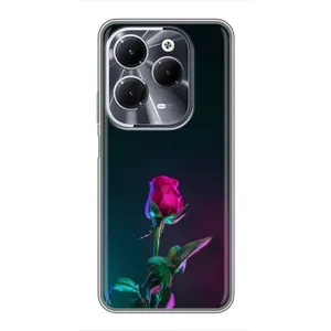 Чохли з принтом Троянд для Infinix Hot 40 (Нічна троянда)