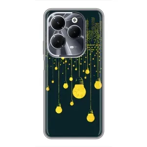 Силіконові Чохли Коханій людині для Infinix Hot 40 (Нічне місто)