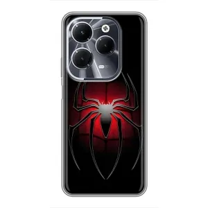 Чехол Супергерой Человека Паука на Infinix Hot 40 (Паук)