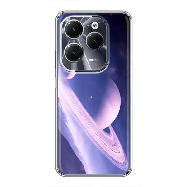 Чехол с рисунком «Планета в космосе» для Infinix Hot 40 Чехол с рисунком «Планета в космосе» для Infinix Hot 40
