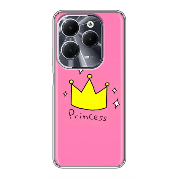 Чехол с рисунком «Princess» для Infinix Hot 40 Чехол с рисунком «Princess» для Infinix Hot 40