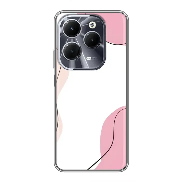 Чехол с рисунком «Розовый фон» для Infinix Hot 40 Чехол с рисунком «Розовый фон» для Infinix Hot 40
