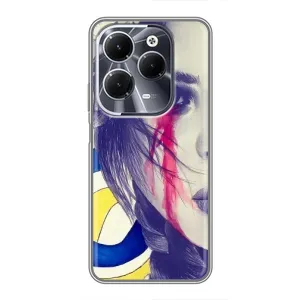 Чохол на Infinix Hot 40 (Український дизайн) (Сльози України)