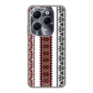 Силиконовый Чехол на Infinix Hot 40 с картинкой Вышиванки (Вышиваночки)