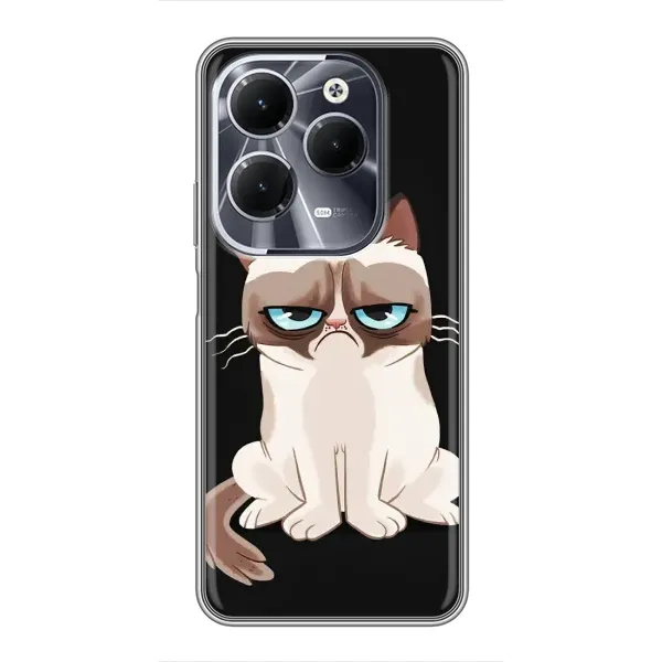 Чехол с рисунком «Взгляд кота» для Infinix Hot 40 Чехол с рисунком «Взгляд кота» для Infinix Hot 40