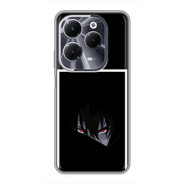 Чехол с рисунком «Взгляд Саскэ» для Infinix Hot 40 Чехол с рисунком «Взгляд Саскэ» для Infinix Hot 40