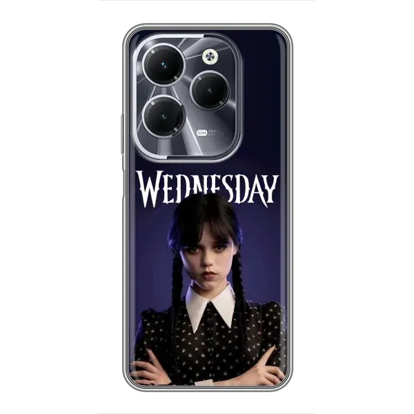 Чехол с рисунком «Wednesdey» для Infinix Hot 40 Чехол с рисунком «Wednesdey» для Infinix Hot 40