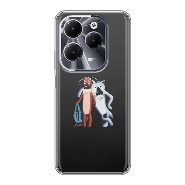 Чехол с рисунком «Шо, опять» для Infinix Hot 40 Чехол с рисунком «Шо, опять» для Infinix Hot 40