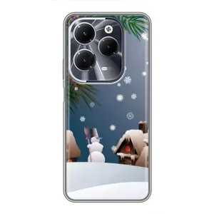 Чехлы на Новый Год Infinix Hot 40 (Зима)