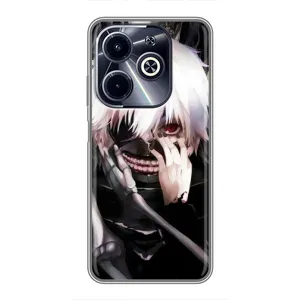 Чехол с персонажами АНИМЕ на Infinix Hot 40i (Аниме Гуль)