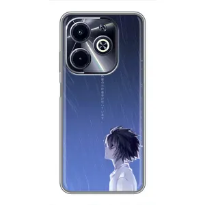 Чехол с персонажами АНИМЕ на Infinix Hot 40i (Anime L)