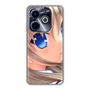 Чехол с персонажами АНИМЕ на Infinix Hot 40i (Аниме Шарлотта)